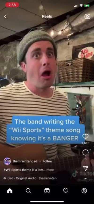 Writing the Wii Sports theme