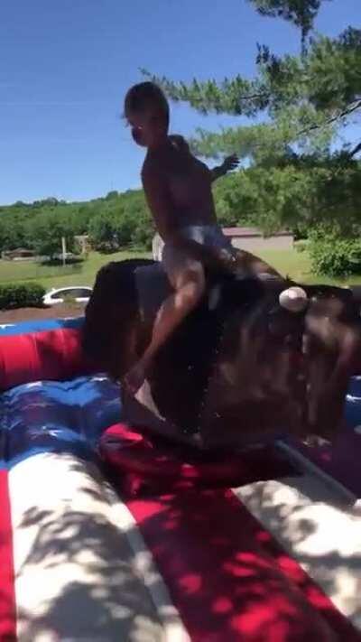 Laura 'Fancy' Sanko - Bull Riding