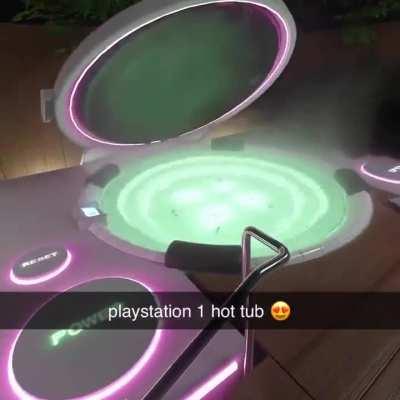 Playstation 1 hot tub