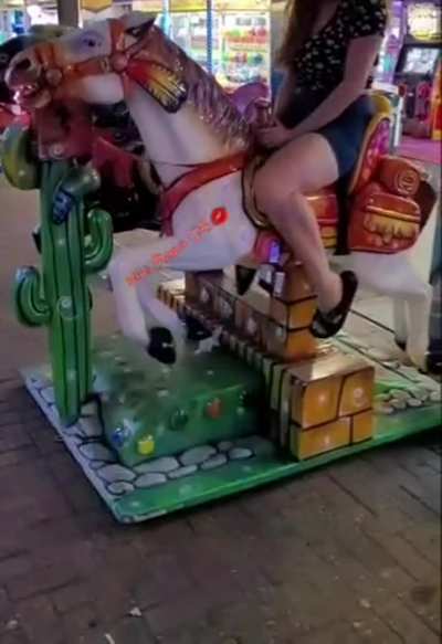 Flashing at the arcade