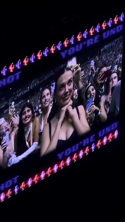 Millie at the concert