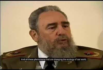 Fidel tells it how it is