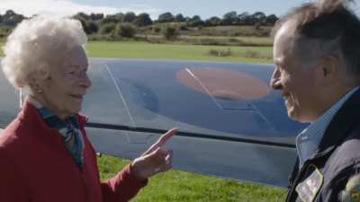 99 year-old WW2 pilot Mary Ellis is reunited with a Spitfire she flew during the war.