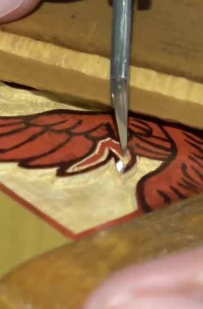 Japanese handcrafted stamp workshop with a 77 year history