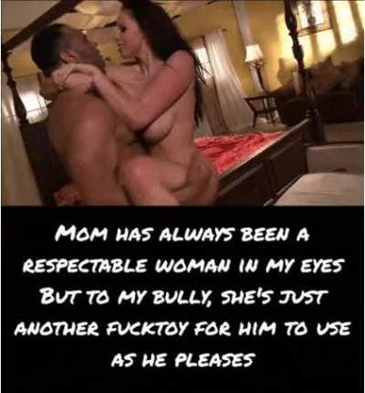 Biggest mistake all sons believe, that their moms don’t fuck. In reality they love big cocks as much as any woman, even if its their sons bully