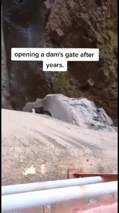 Reopening a Dam After Years of Closure