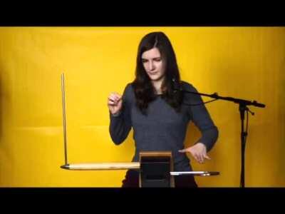 Carolina Eyck performing the Ennio Morricone composition “The Ecstacy of Gold” on a theremin