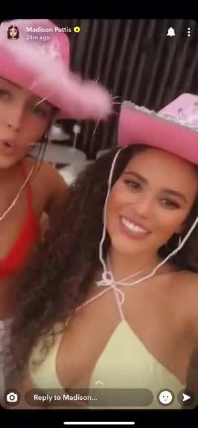 Pink cowgirl hat