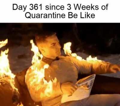 You Don't Even Feel the Flames by Day 30