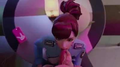 Officer Dva's bribery (by JuliaFreyadottir)