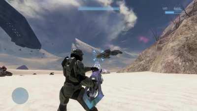 I'm playing Halo 3 for the first time since I never owned a console and my jaw dropped at this epic moment