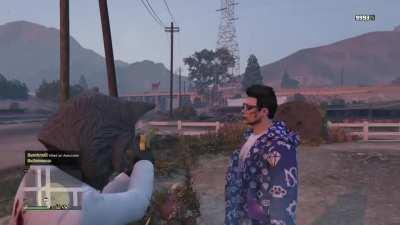 A helmet in GTA can prevent you from being insta killed with a head shot