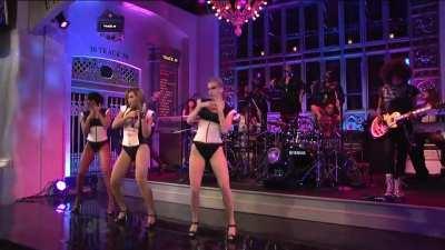 Performing “Single Ladies” on SNL (2008)