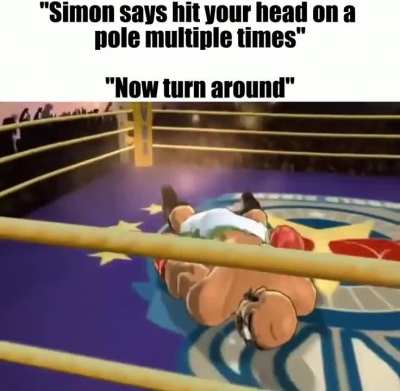 Simon didn’t say turn around dumbass