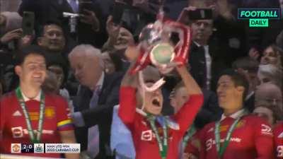 ‘Seek Bromance’ was played as Manchester United lifted the League Cup