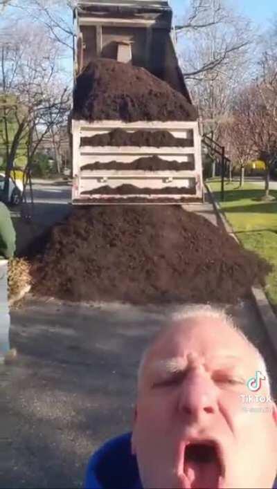 Mulch is here