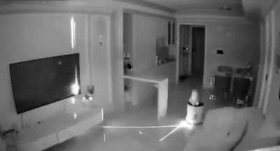 Paranormal activity caught on camera :)