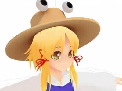 the touhou frog