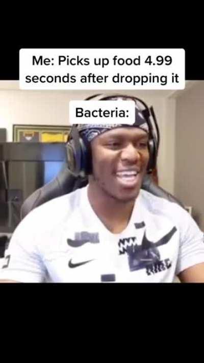 Bacteria: mission failed, we'll get them next time