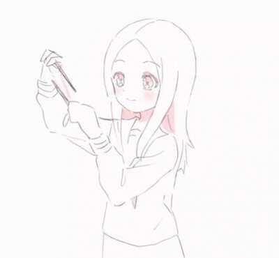 Takagi-san gif by @hamident83hami