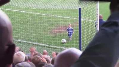 Kid Scores Goal, Crowd Goes Wild, Singing Ensues