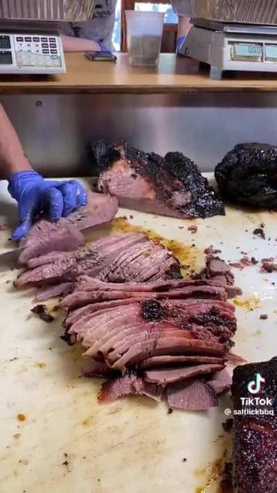 How fast can you slice a brisket?