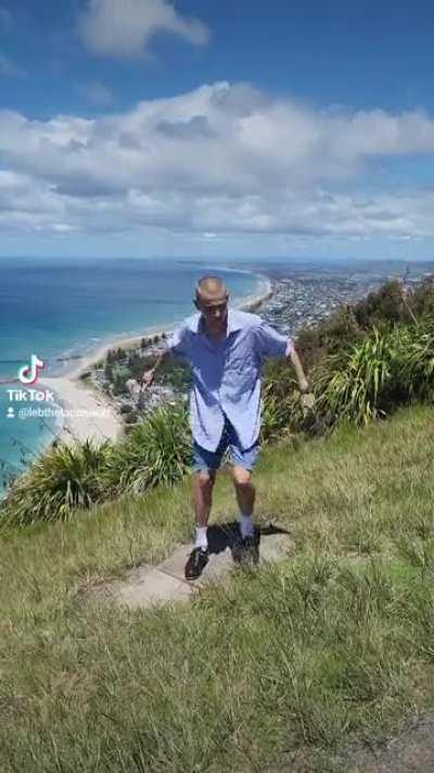 Tap Dancing to Kendrick atop Mt Maunganui