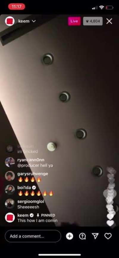 new insta live snippet🔥