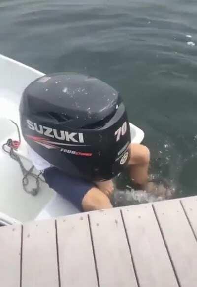 My new outboard isn't running so well and keeps taking naps. Any advice?