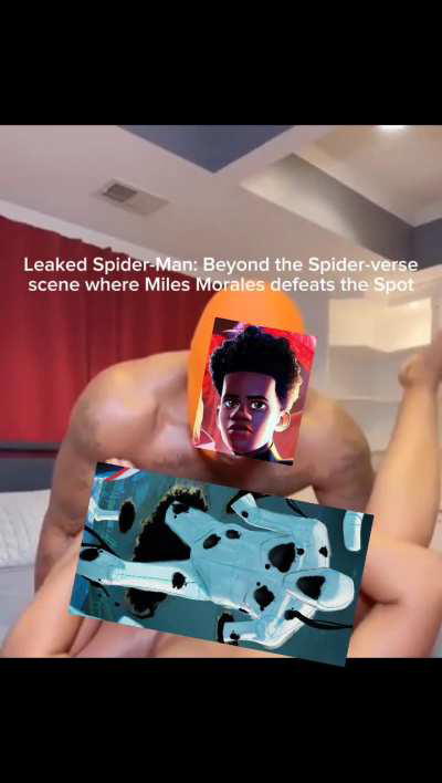 Leaked Spider-Man Beyond the Spider-verse scene!?