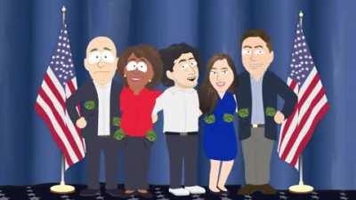 Creators of South Park made an SBF parody.