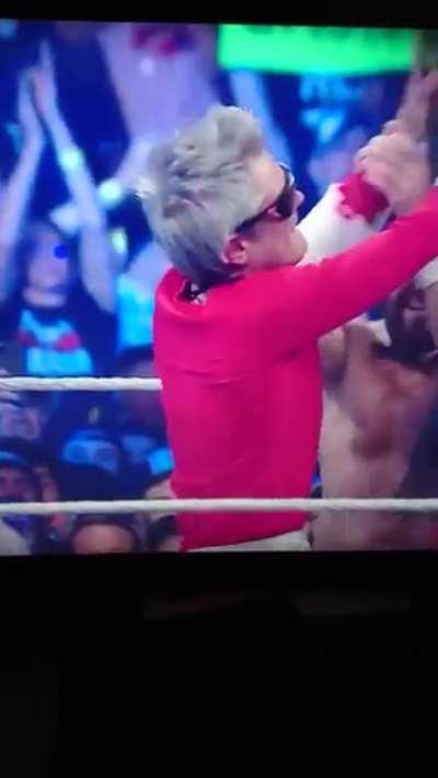 Dark Shark is the first man in history to crip walk at wrestlemania 😂