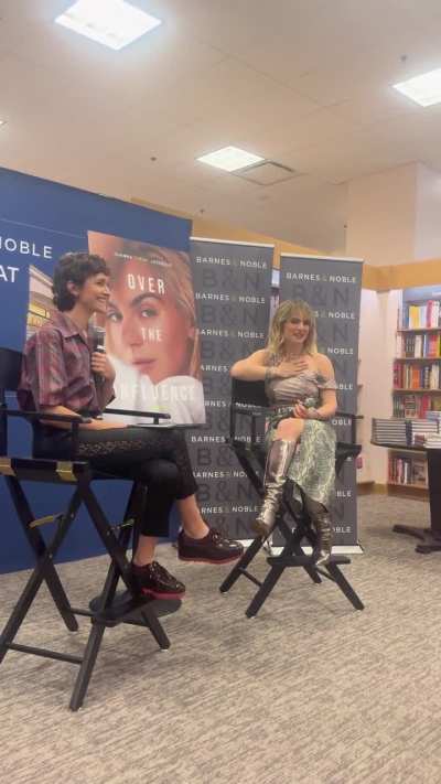 With Alyson Stoner at Barnes & Noble for “Over The Influence” 9/22/24