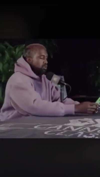 Kanye deleting his album when he sees a 5 sec song leak on WSE