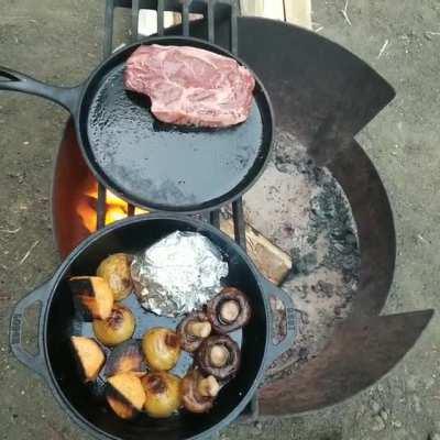 Steak & Roasted Vege