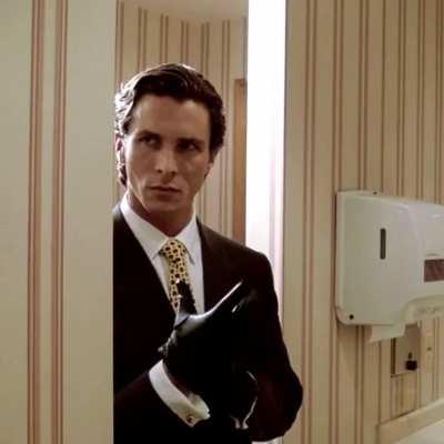 Patrick Bateman has something to say about 15 year old Nazi larpers. Condense it