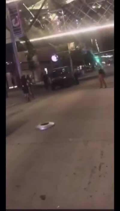 Minneapolis police officer attacked with trash can lid. This isn't the way to bring about change!