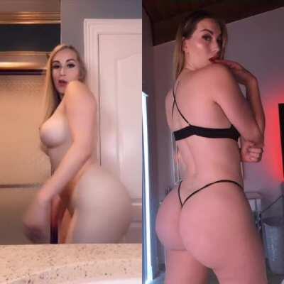 Sexy white girl with big butt free content 🍑 Link in Comment 💯