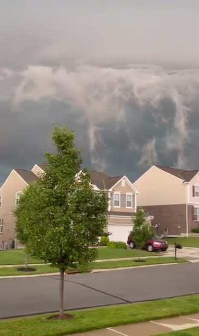 I was under the impression it was a tsunami I’ve never seen clouds like this before.