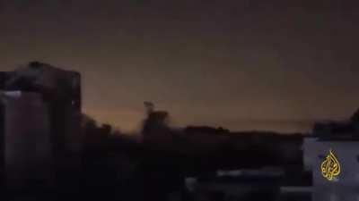 IDF strikes on Gaza last night 