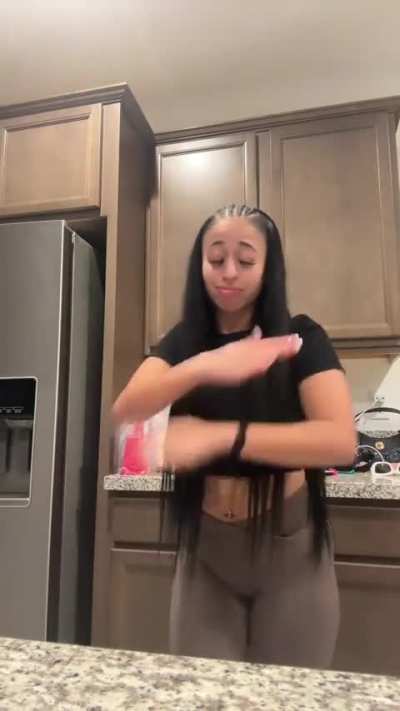 Jaden Newman tiktok post