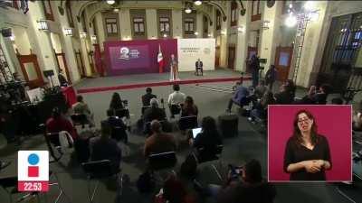 AMLO: “Hubo un gran plagio cuando se robó Calderón la Presidencia, y no se quejó nadie”, sobre la tesis de la ministra.