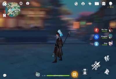 Hey look what I just discovered! If you quickly change your weapon just as he kicks the polearm it makes it look like he’s calling it like Thor with Mjollnir! I thought this was really cool so I thought I’d share it (mihoyo please don’t patch this)