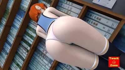 Gwen Tennyson Twerking part4 Kishi3d) [Ben10]