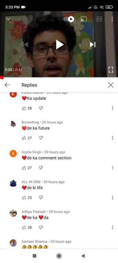 This comment chain on a recent JEE update video of Unacademy XD