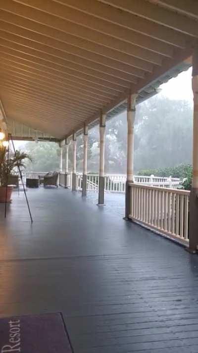 A rainy afternoon on Jekyll Island, Georgia