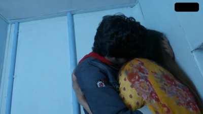 Zeliya Christopher HOT Boobs Kissing Sex Scene In Charmsukh Train Ullu