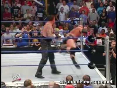 Anyone remember when SmackDown used to end with an off-air segment?
