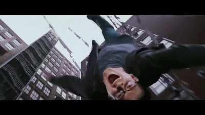 In Spider-Man 2, Tobey Maguire attempts to jump from one ...