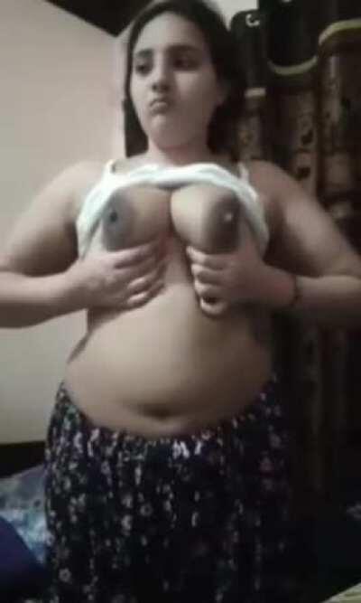 Muslimah got huge milk jugs